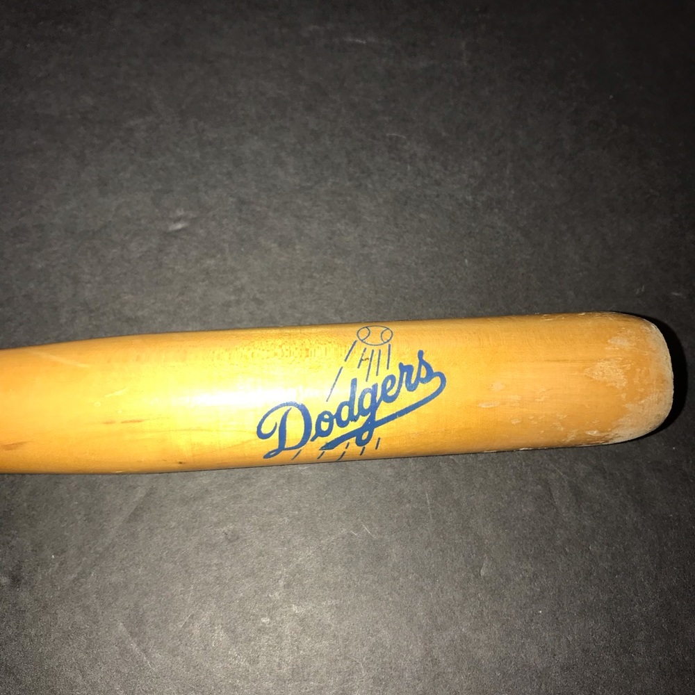 Rare 1988 Vintage MLB Los Angeles Dodgers 18” Little Slugger Wooden Baseball Bat
